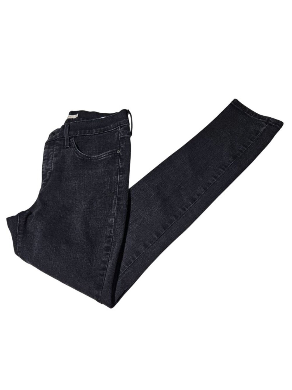Levis 311 Shaping Skinny Jeans Womens Size 29 Mid Rise Black Denim Pants